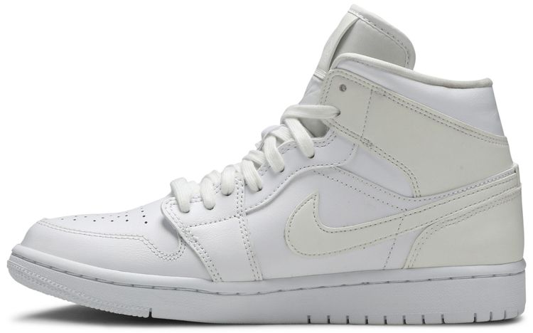 Wmns Air Jordan 1 Mid White Ivory