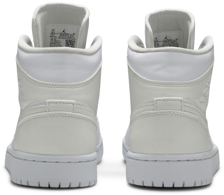 Wmns Air Jordan 1 Mid White Ivory