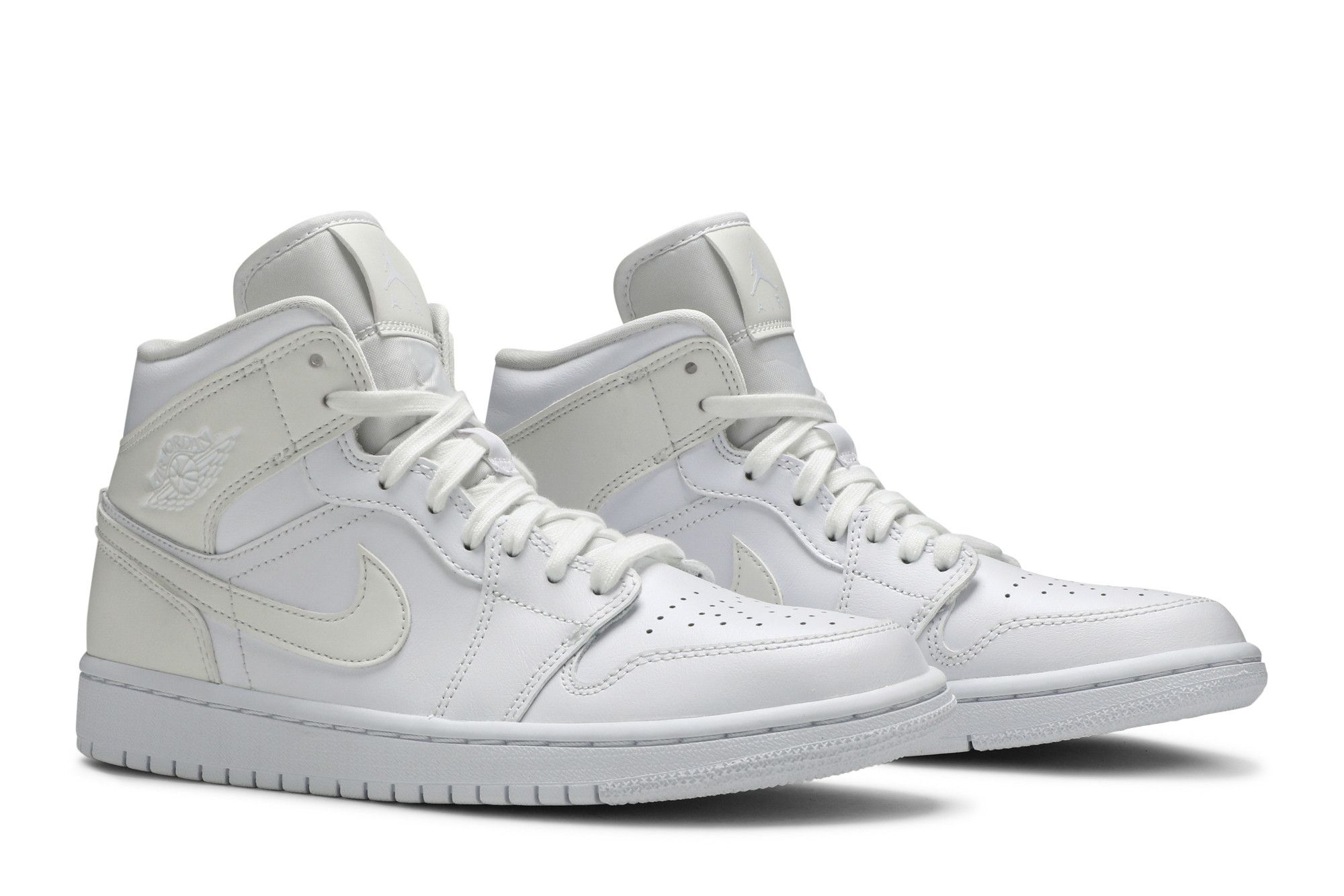 Buy Wmns Air Jordan 1 Mid 'White Ivory' - BQ6472 112 | GOAT UK