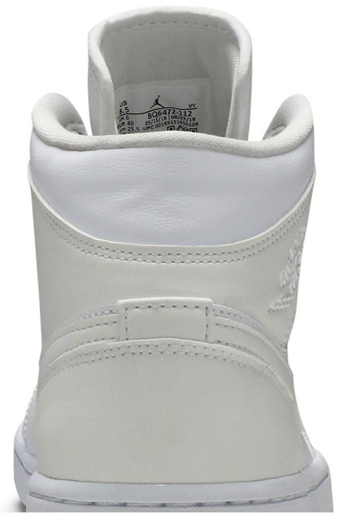 Wmns Air Jordan 1 Mid White Ivory
