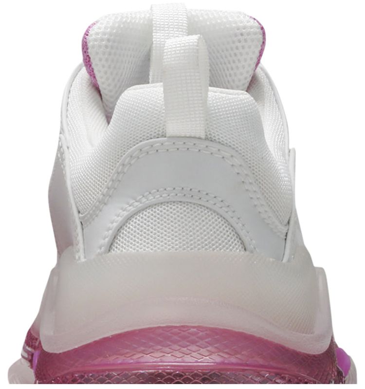 Balenciaga Wmns Triple S Clear Sole Trainer White Pink