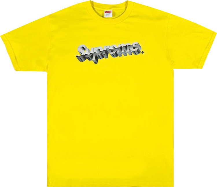 yellow supreme lv shirt black