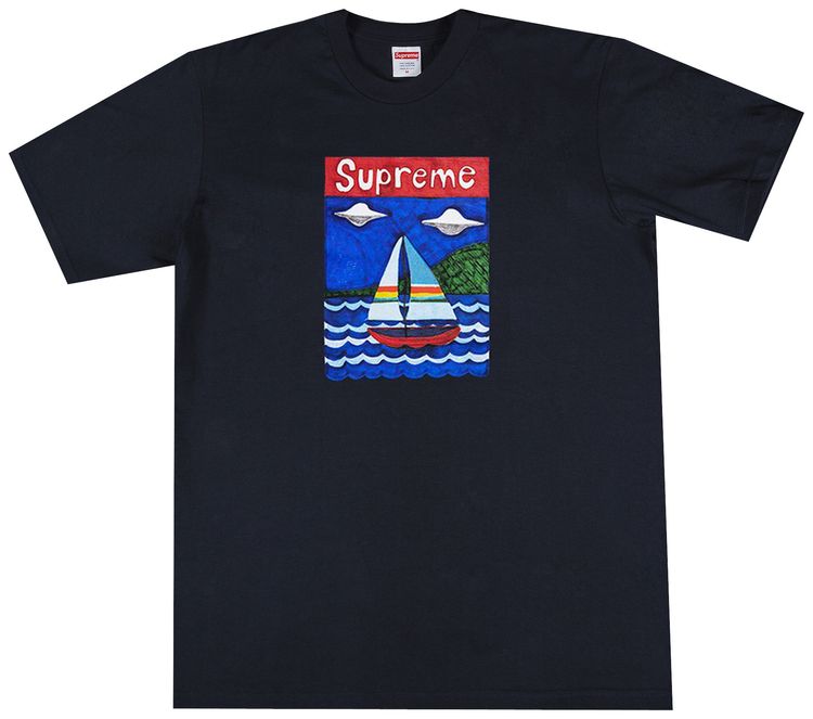 Supreme Sailboat Tee Navy