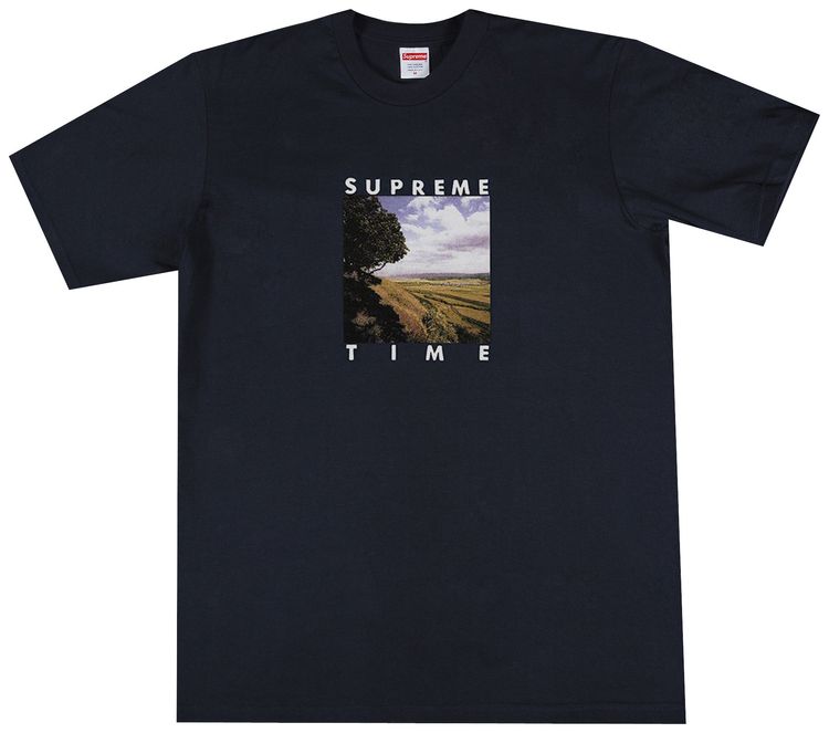 Supreme Supreme Time Tee Navy