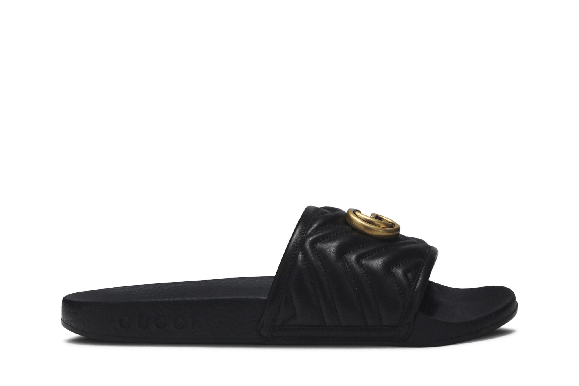 Buy Gucci Wmns GG Marmount Slide Black 602098 0R030 1000 GOAT