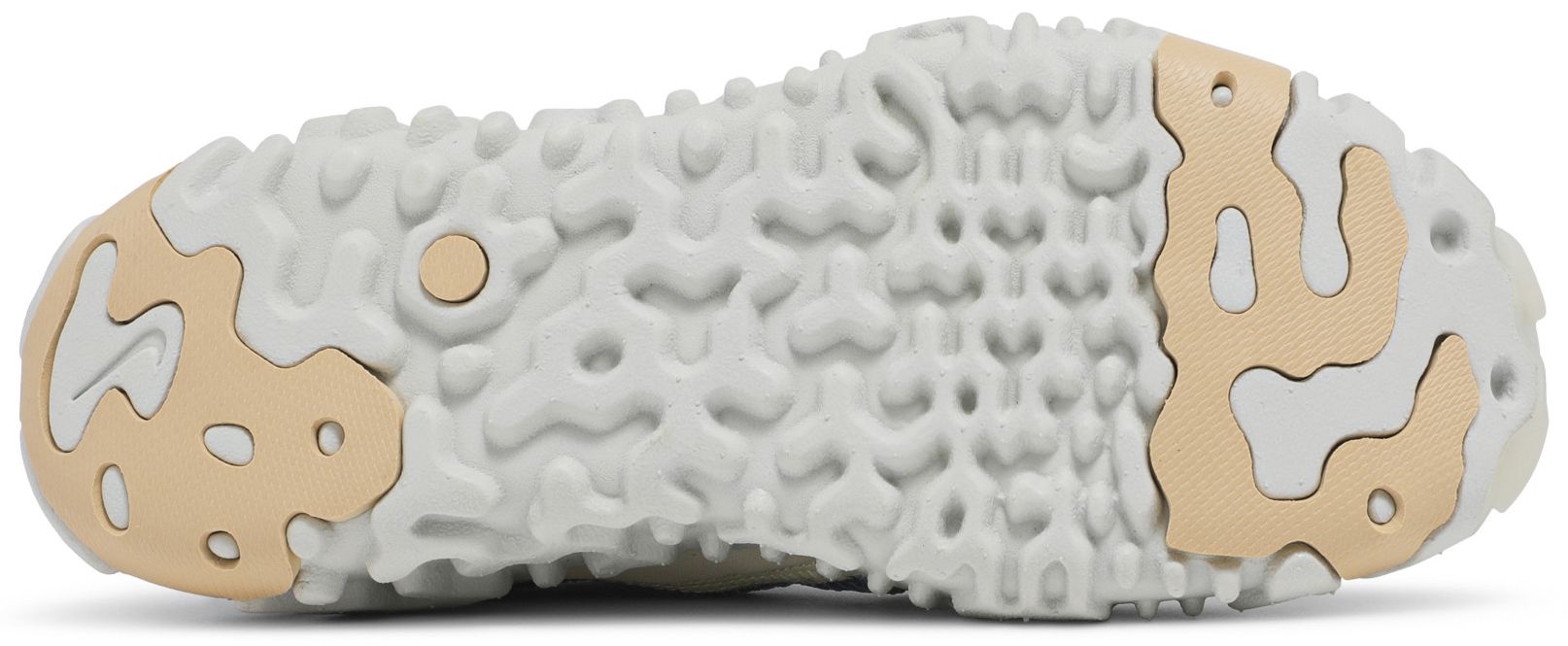 ispa overreact flyknit light bone on feet