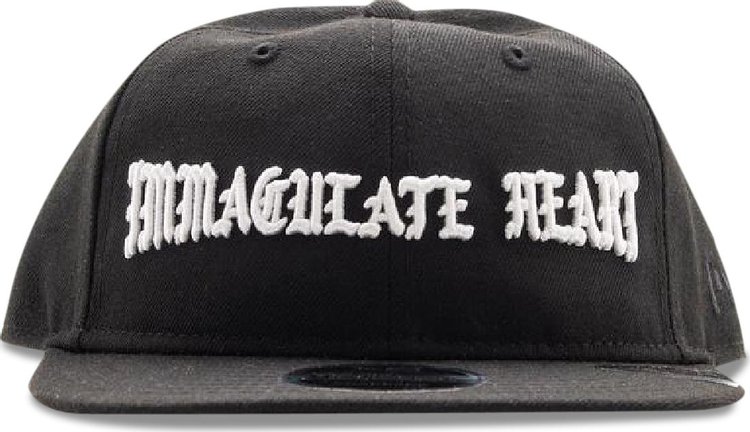 Born x Raised Immaculate Heart Strapback Hat 'Black'