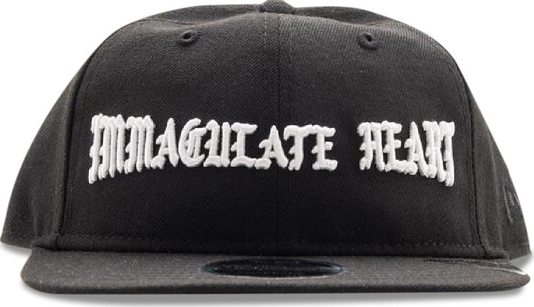 Born x Raised Immaculate Heart Strapback Hat Black