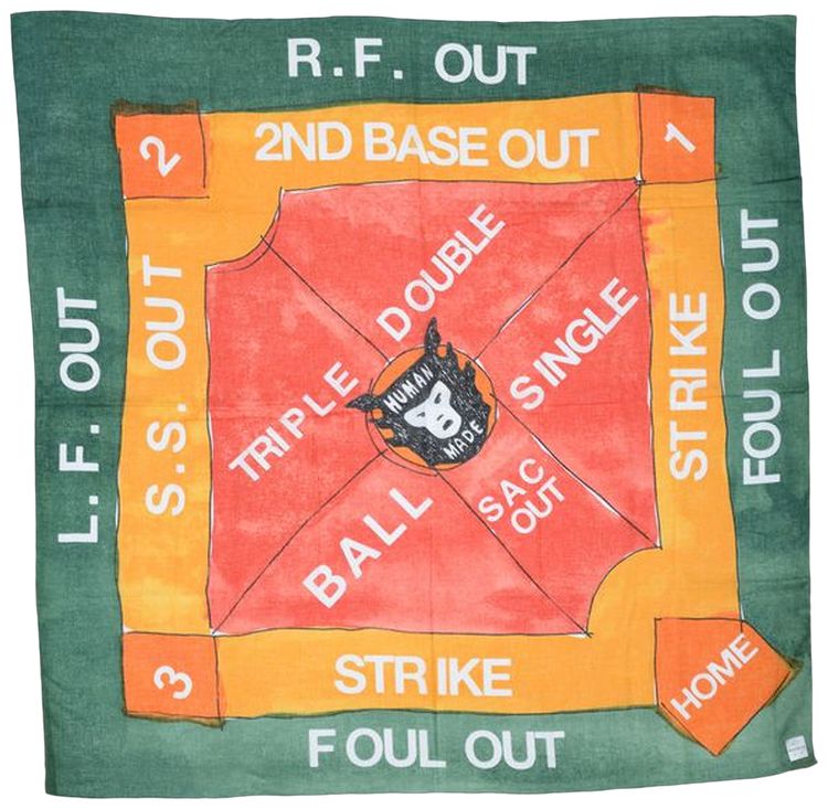 Human Made Bandana Stall Green