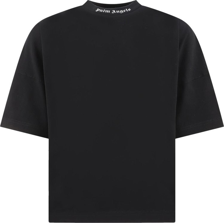 Palm Angels Classic Logo Over Tee 'Black/White'