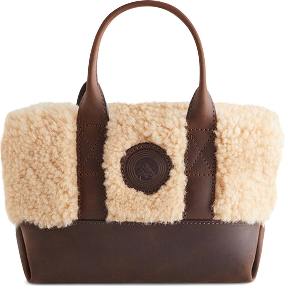 Buy Kith Women Mini Haynes Shearling Tote Bag 'Tectonic' - KHW040019 ...
