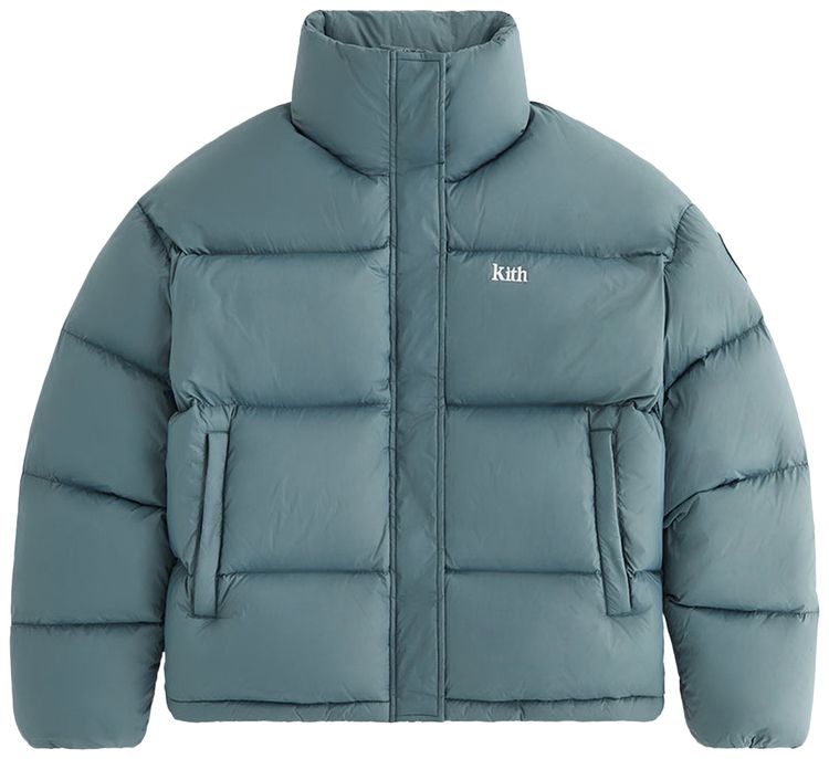 Kith Women Wynne Cropped Puffer Jacket Court