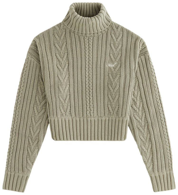 Kith Women Finley Cable Knit Quarter Zip Element