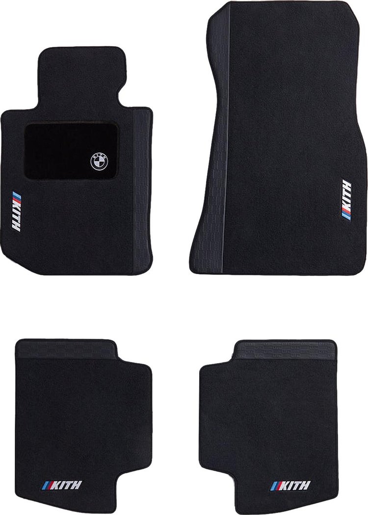 Kith & Racemark For BMW Floor Mat Set 'Black'
