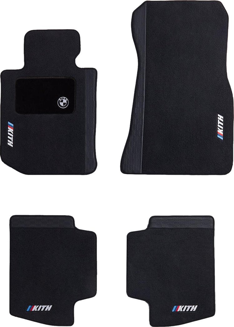 Kith  Racemark For BMW Floor Mat Set Black