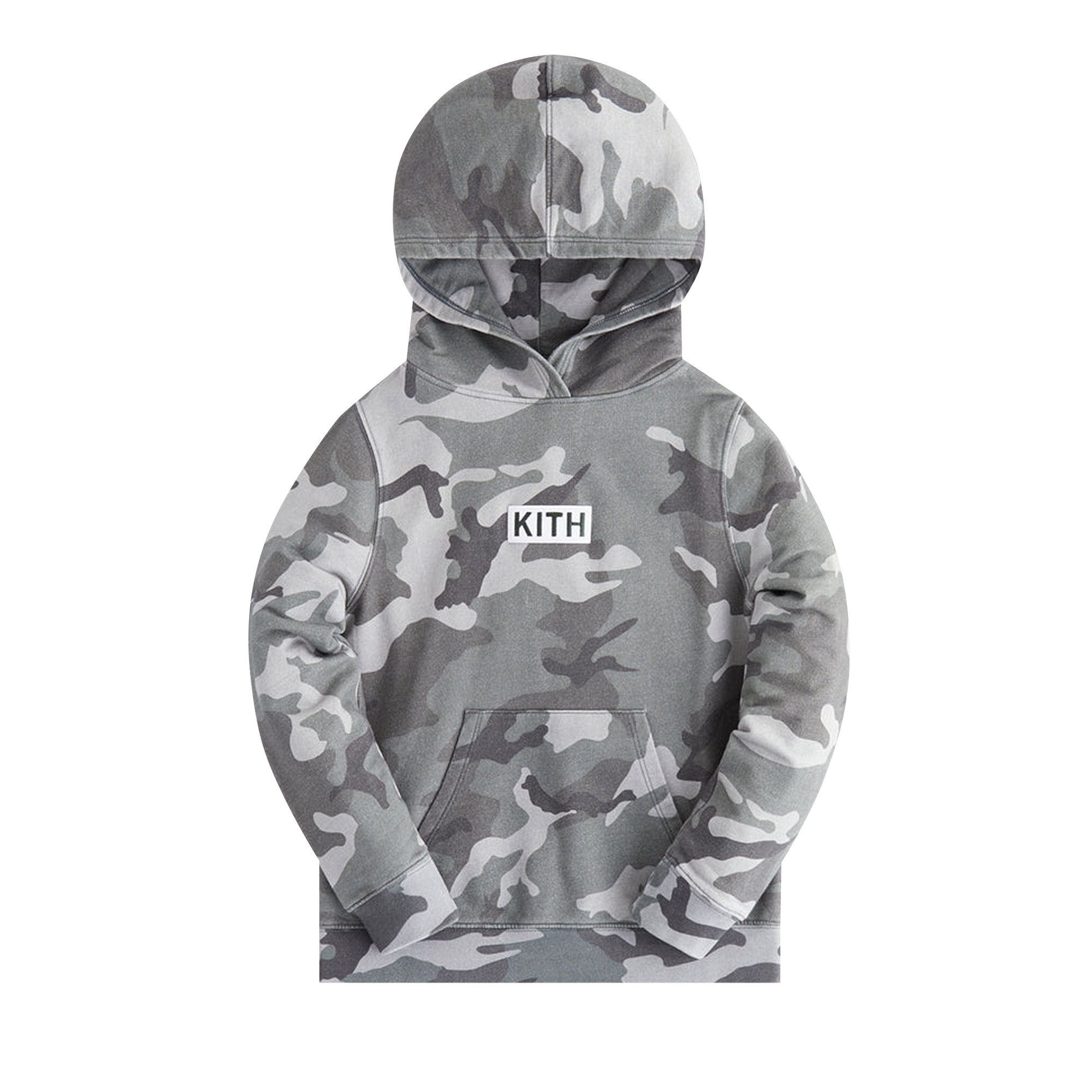 Buy Kith Kids Printed Williams Hoodie Jungle Green KHK030159