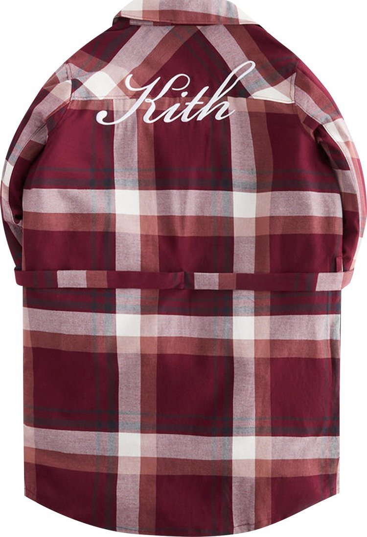 Kith Kids Plaid Long Sleeves Shirt Dress Rogue