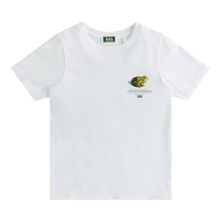 GOAT AU Tee For AMNH Buy 101 KHK030228 \'White\' | Frog - Kids Kith