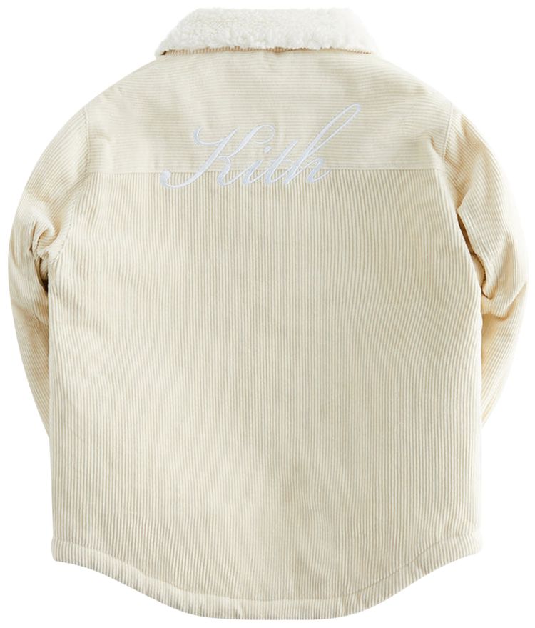 Kith Kids Classics Corduroy Shacket Sandrift