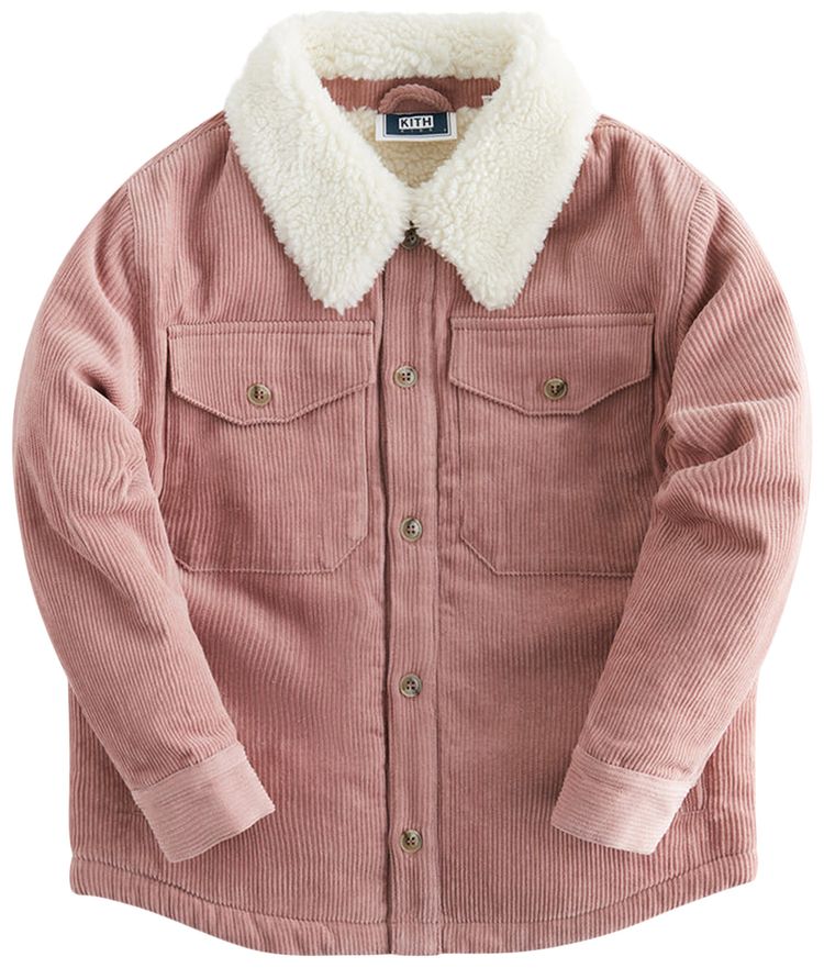 Kith Kids Classics Corduroy Shacket Dusty Mauve