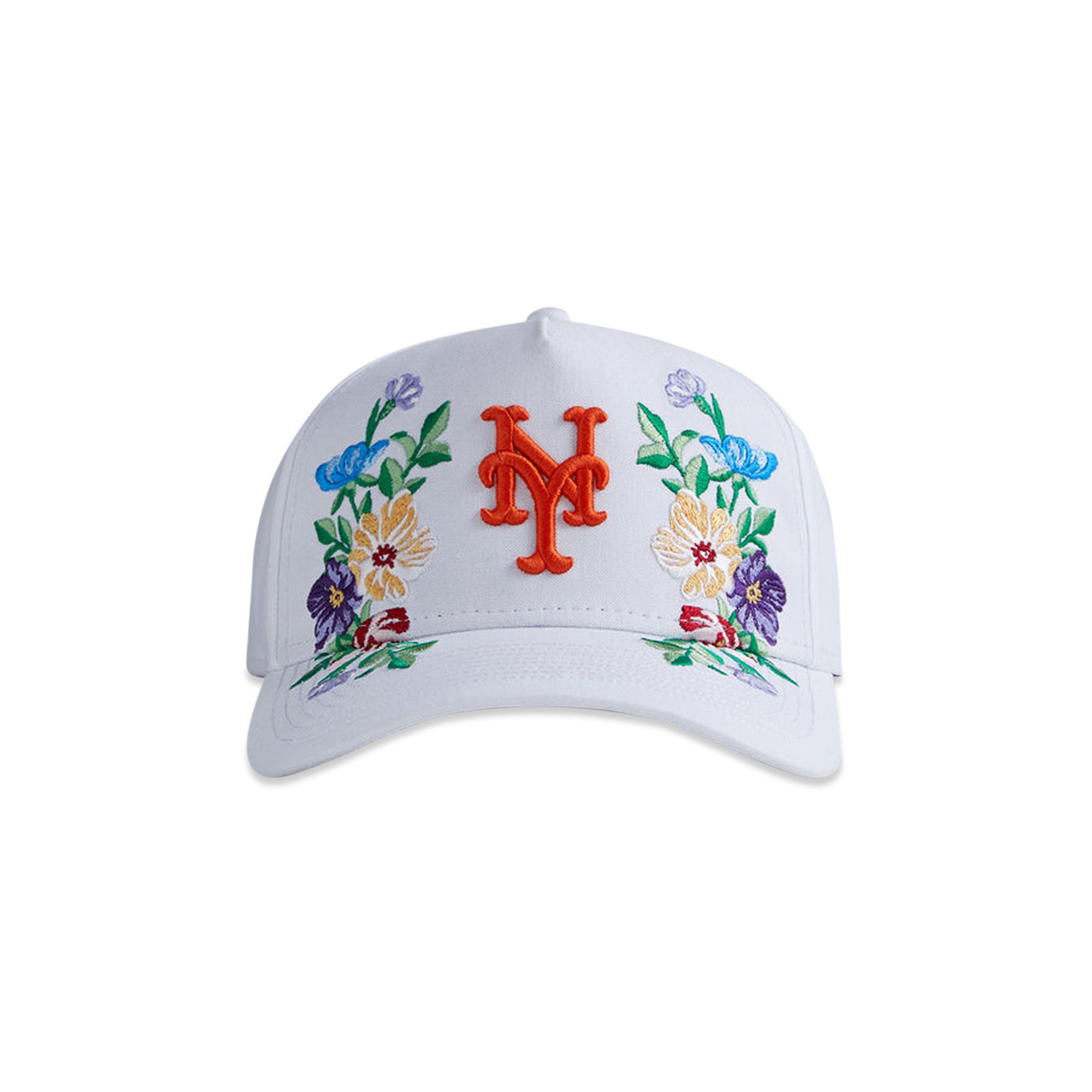 【KITH】NYメッツ☆フローラル刺繍キュプロリネンキャップ Kith & New Era for the New York Mets】MONDAY PROGRAM 2024年