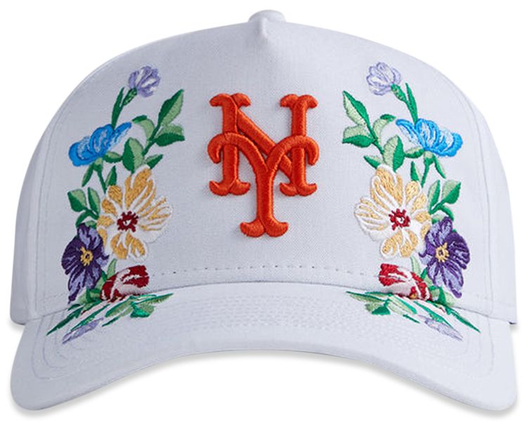 Kith  New Era For Mets Floral Oxford Pinch Crown Sandrift
