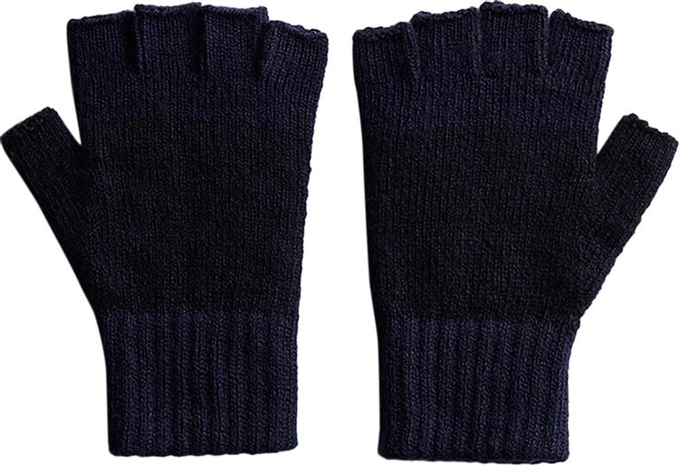 Kith Kithmas Color blocked Fingerless Gloves Nocturnal