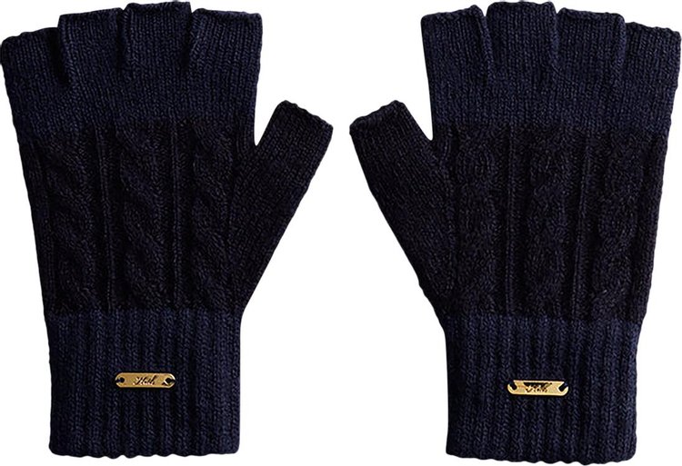 Kith Kithmas Color-blocked Fingerless Gloves 'Nocturnal'