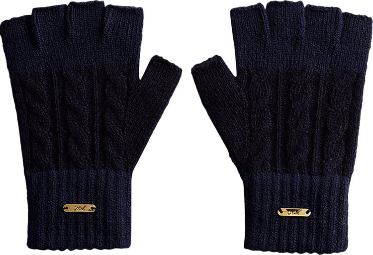 Kith Kithmas Color blocked Fingerless Gloves Nocturnal