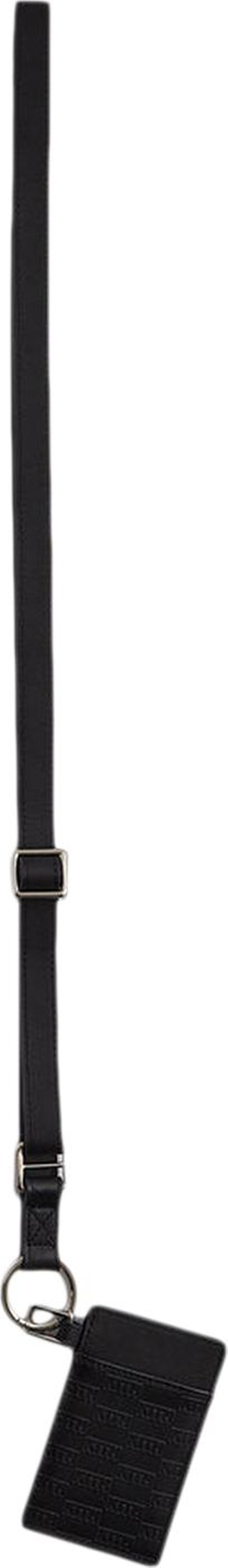 Kith Leather Lanyard 'Black'