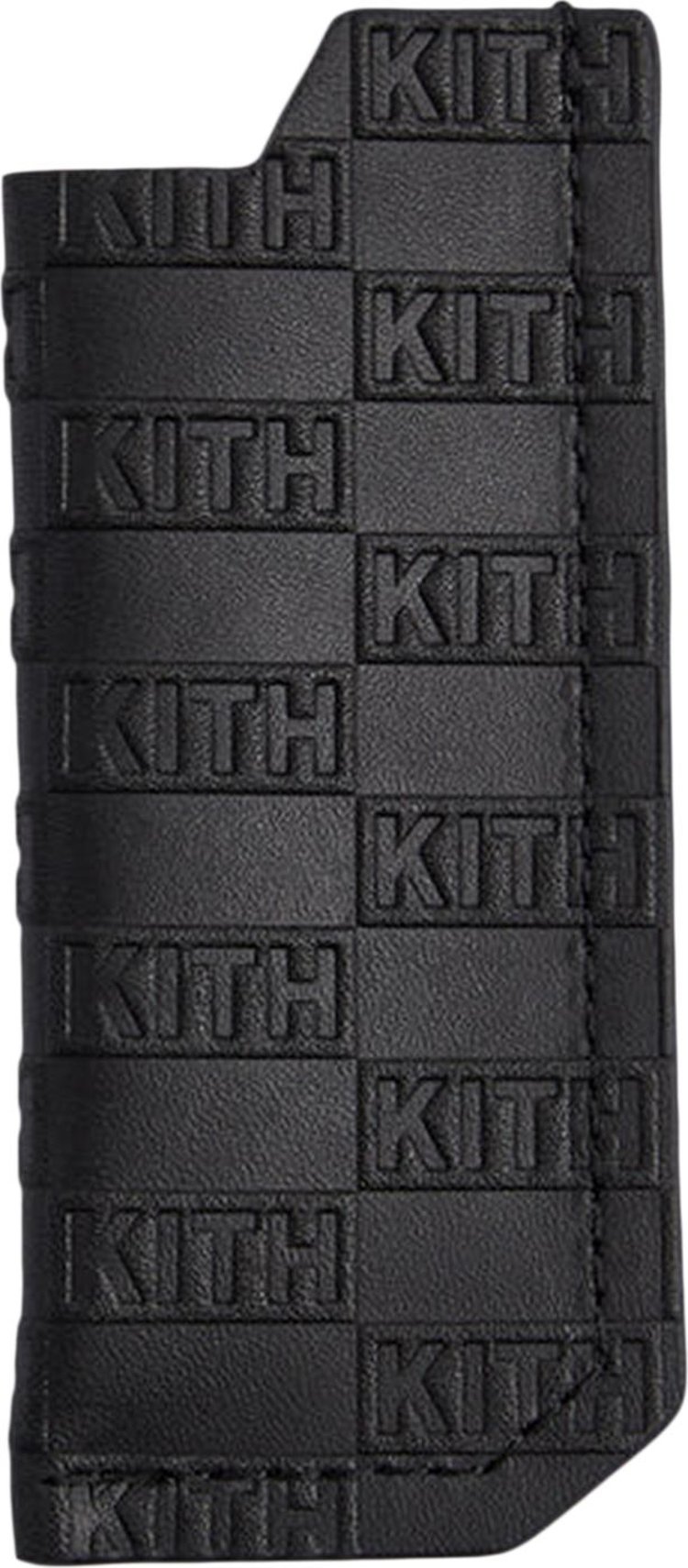 Kith Monogram Leather Lighter Pouch 'Black'