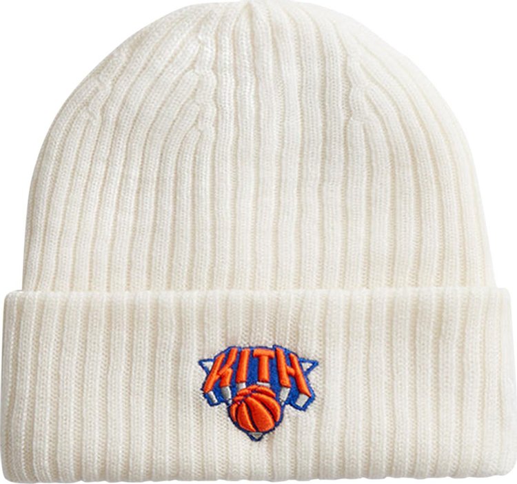 Kith For New York Knicks Beanie 'Sandrift'