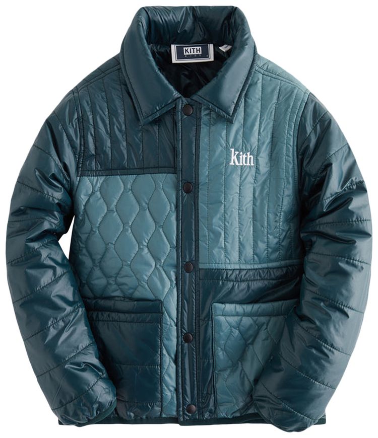 Kith Kids Blocked Quilted Liner Serpentine