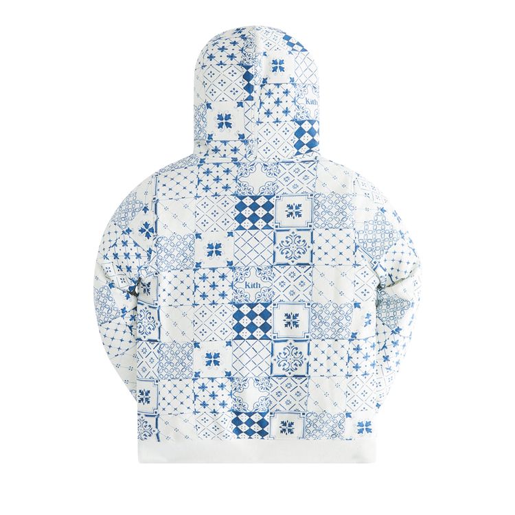 Kith Kids Azulejo Tiles French Terry Hoodie Sandrift