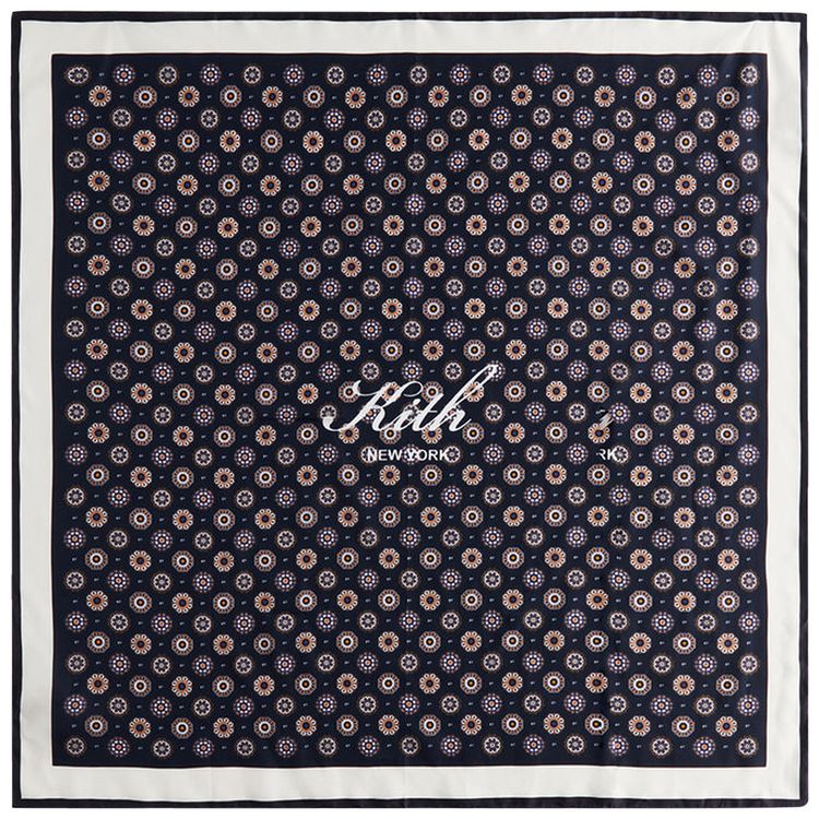 Kith Women Leone Medallion Print Scarf Ink