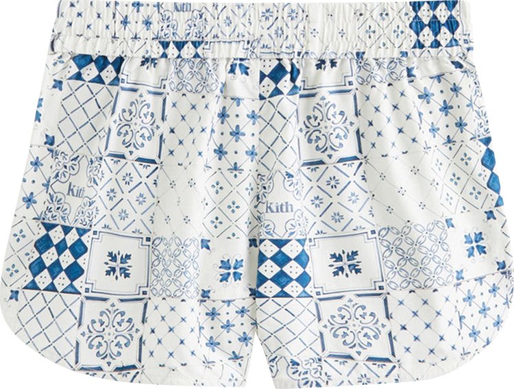 Kith Women Azulejo Tiles Jordyn Short Sandrift