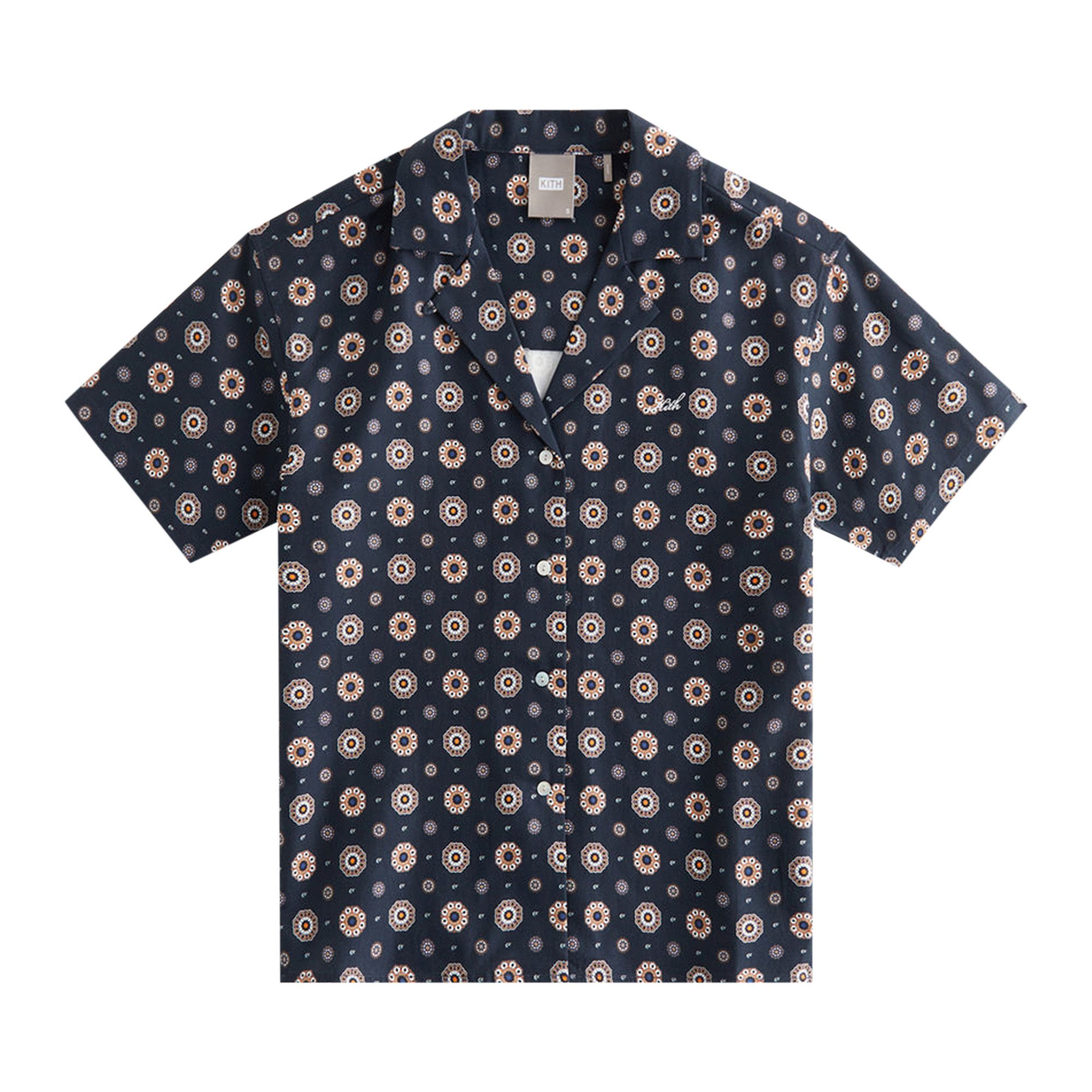 Kith Woman Elena Embroidered Camp shirt