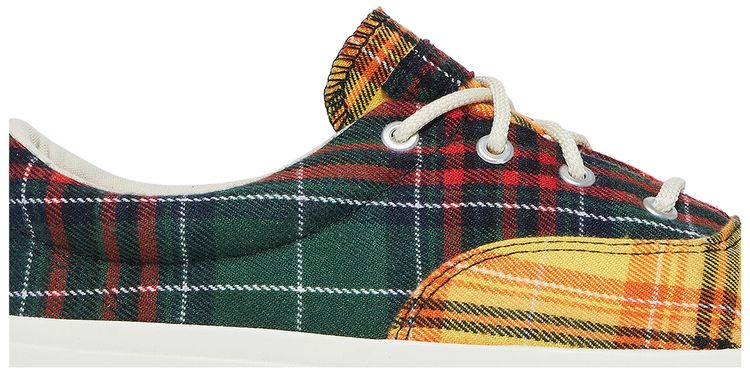 Converse Skid Grip Low Twisted Plaid   Egret