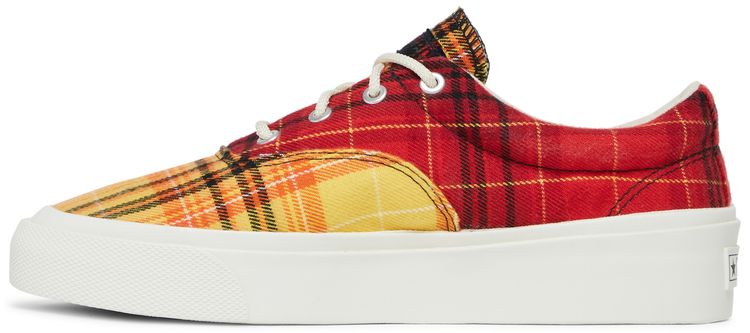 Converse Skid Grip Low Twisted Plaid   Egret