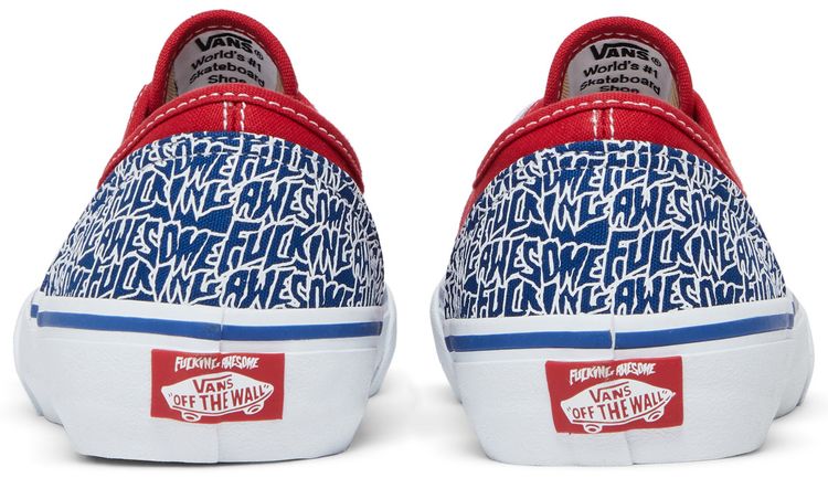Vans Fucking Awesome x Authentic C Pro Red Blue