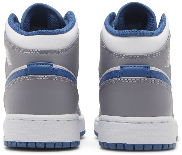 Air Jordan 1 Mid GS Cement True Blue