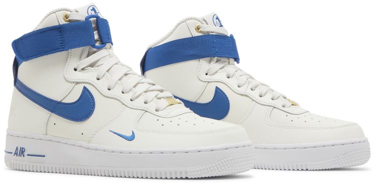 Nike Wmns Air Force 1 High SE 40th Anniversary   Sail Blue Jay