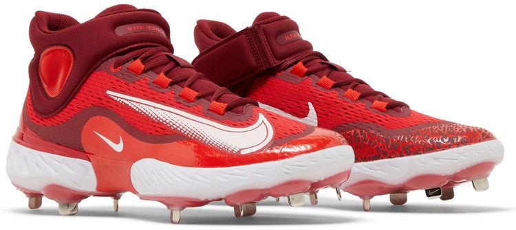 Alpha Huarache Elite 4 Mid University Red White
