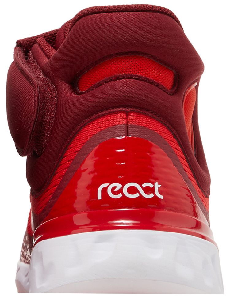 Alpha Huarache Elite 4 Mid University Red White