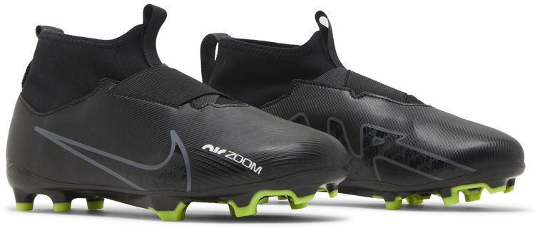 Nike Zoom Mercurial Superfly 9 Academy FG MG GS Black Dark Smoke Grey