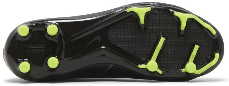 Nike Zoom Mercurial Superfly 9 Academy FG MG GS Black Dark Smoke Grey