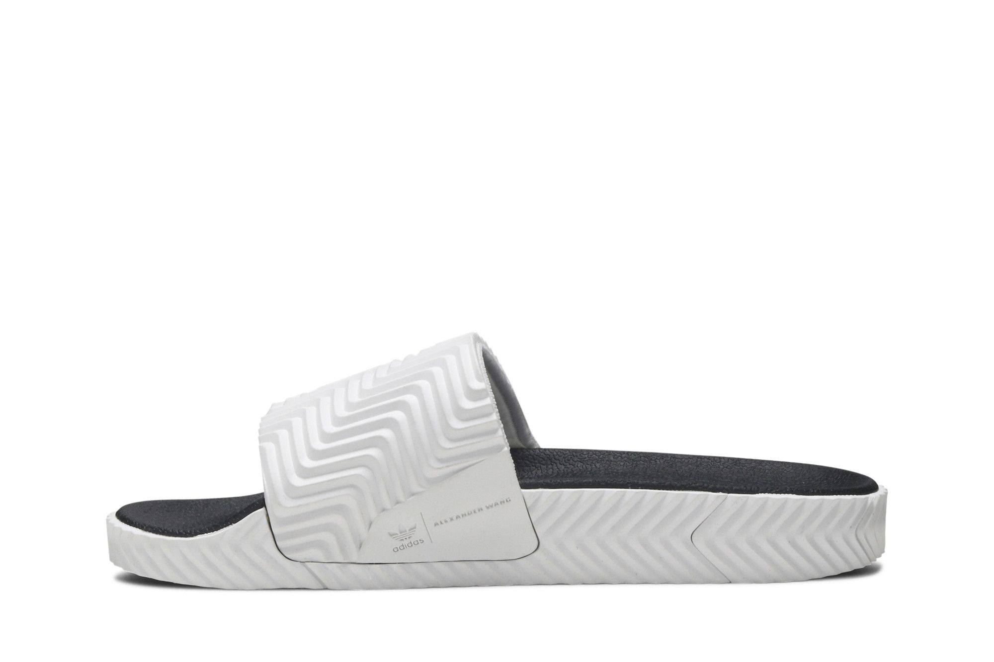 Size 4.0 Alexander Wang x AW Adilette Slide 'White'