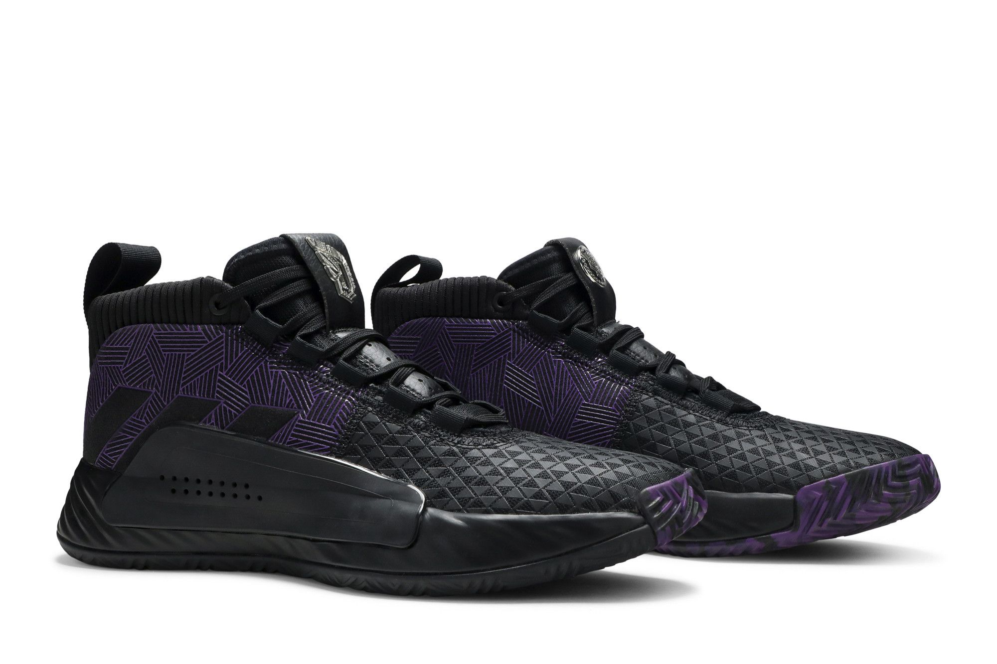 Adidas dame 5 black panther shop