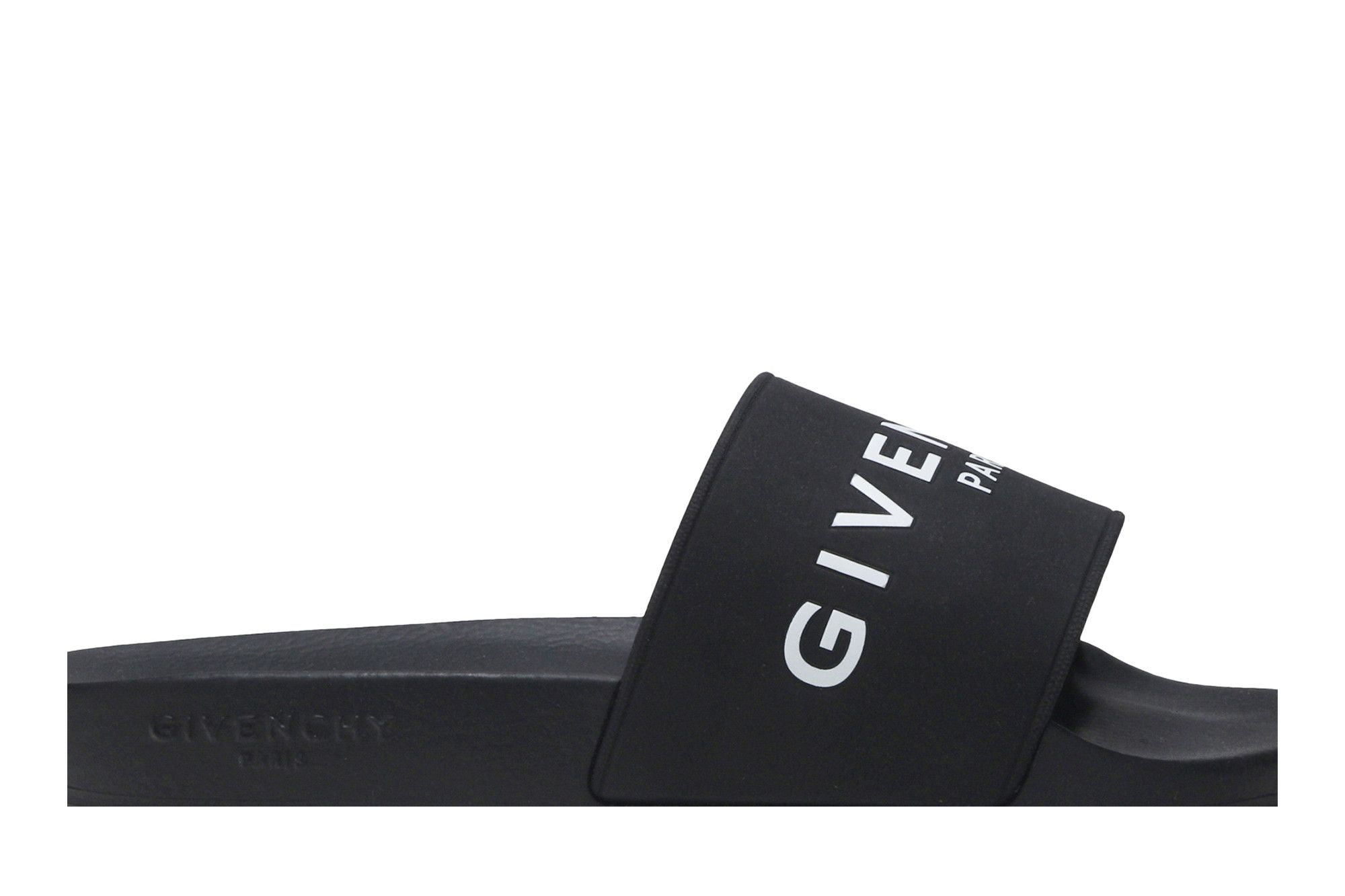 Givenchy logo slide store