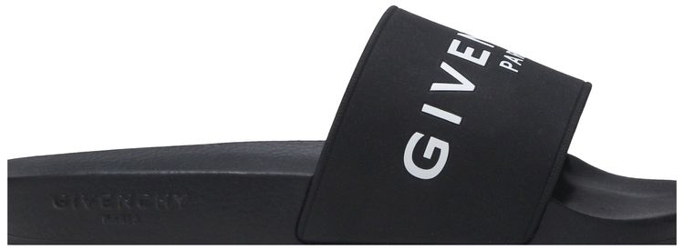 Givenchy Logo Slide Black